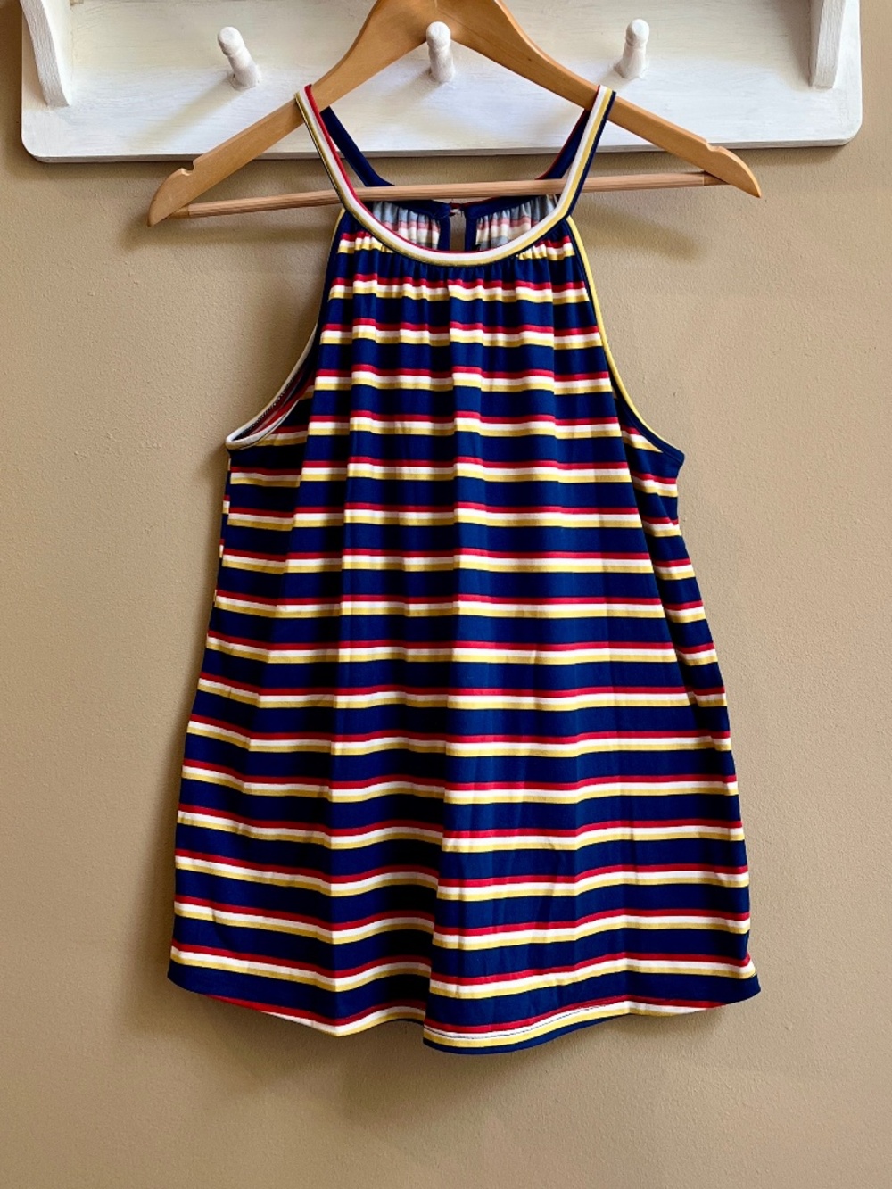Papermoon Samala Halter Knit Top Stitch Fix Striped S